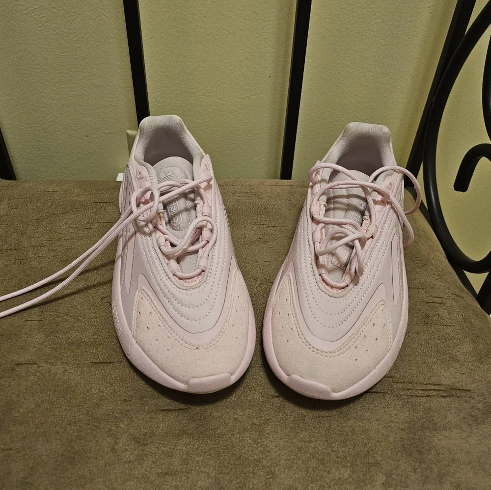 Women's Pink Adidas Sneakers